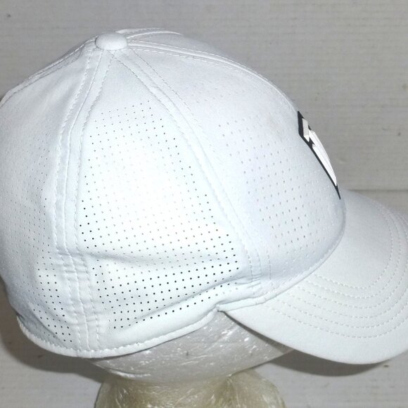 Nike Tiger Woods Collection Flex Fit Golf Hat Size: Medium/Large Light Gray READ - Picture 5 of 10